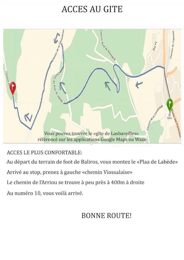 Hébergement de vacances De Lasbareilles Narcastet